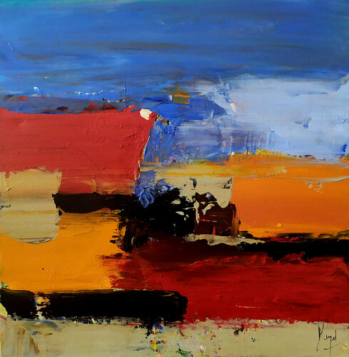 Un mouvement de l'âme von Muriel Cayet, Malerei kaufen auf Singulart