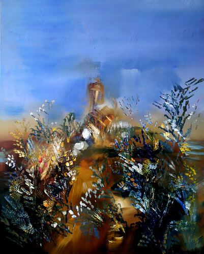 Les buissonniers van Muriel Cayet, Schilderij te koop op Singulart