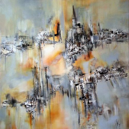 Indifférer le temps di Muriel Cayet, Pittura in vendita su Singulart