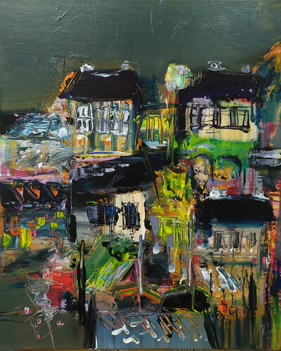 Les Jaguens di Muriel Cayet, Pittura in vendita su Singulart