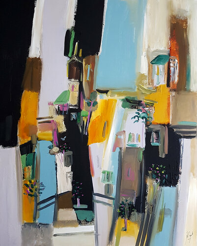 Le pays des magnolias von Muriel Cayet, Malerei kaufen auf Singulart