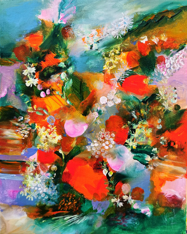 Jardin des fluorescences Muriel Cayet