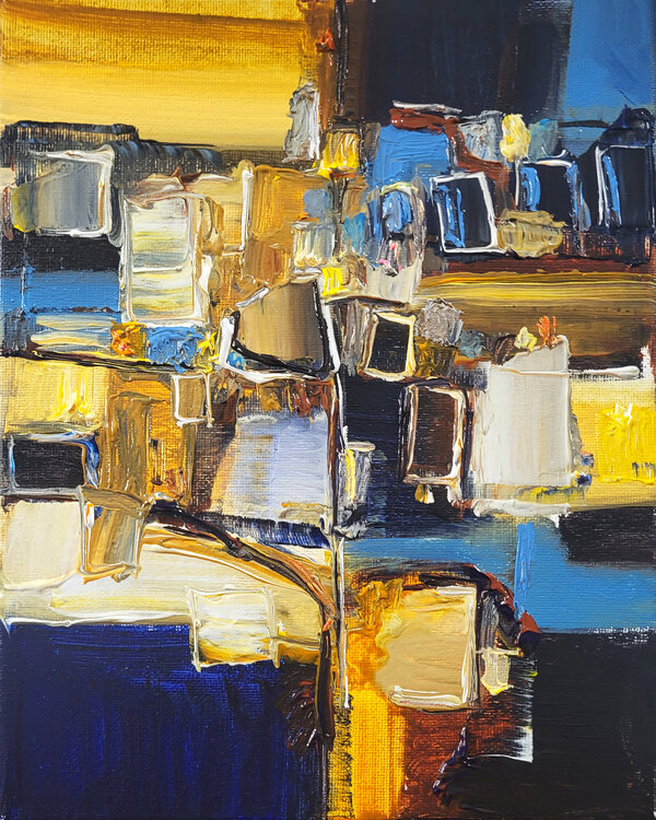 A la manière d'un ciel changeant Muriel Cayet