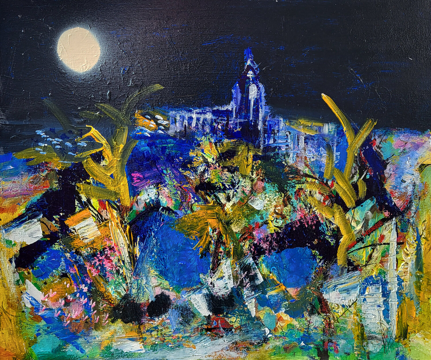 Marche la nuit Muriel Cayet