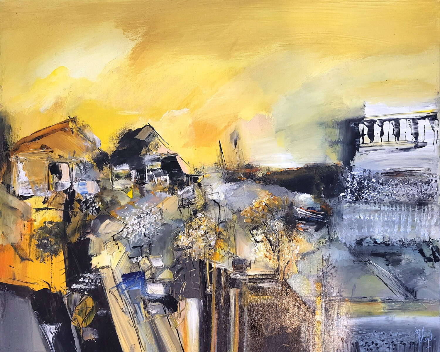 Un souffle jaune Muriel Cayet