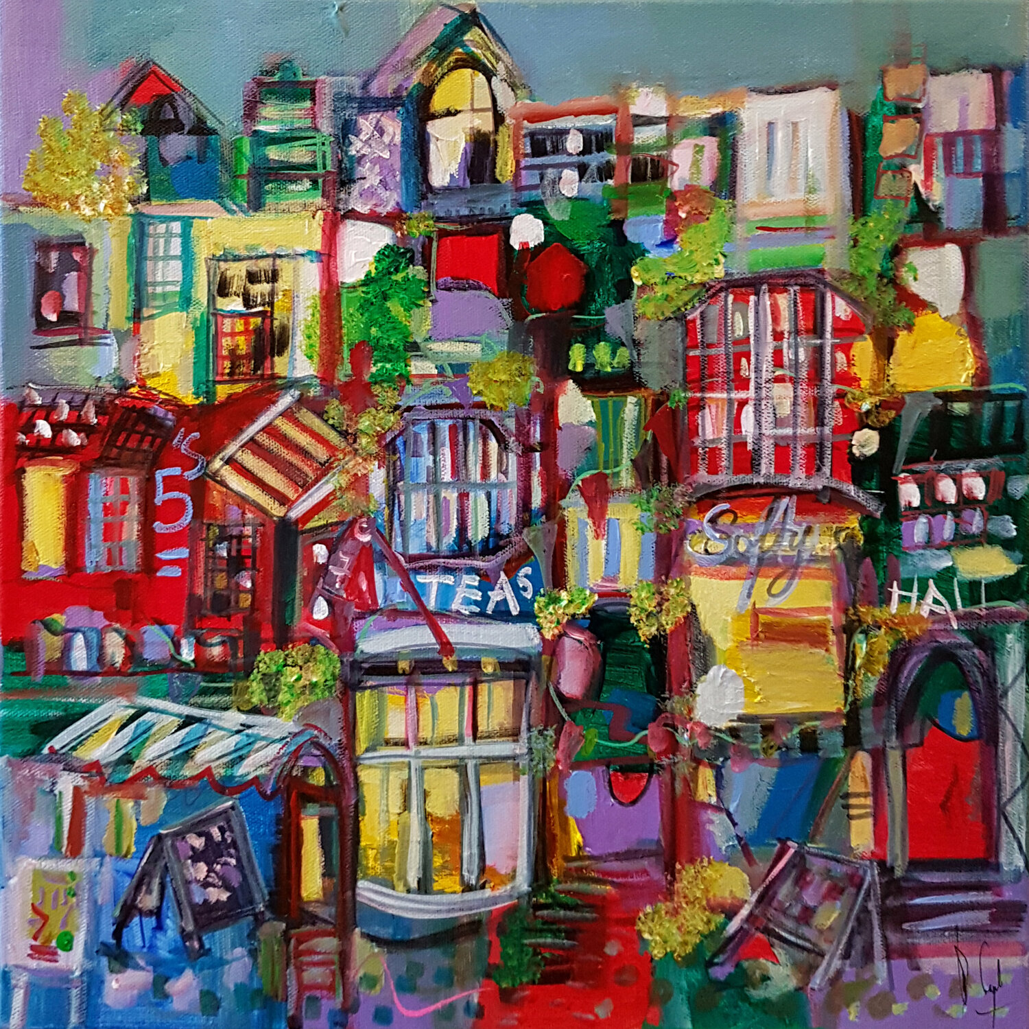 The great hall Muriel Cayet
