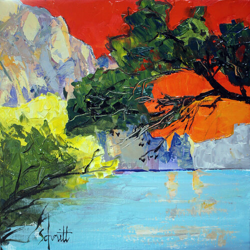 CAPRI I van Jean-Paul Schmitt, Schilderij te koop op Singulart