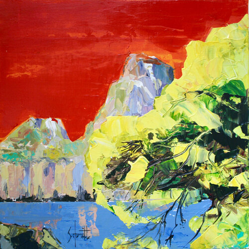 CAPRI II van Jean-Paul Schmitt, Schilderij te koop op Singulart