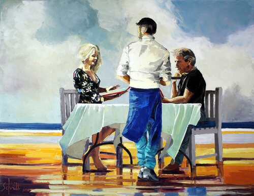 CAFÉ XLI (Commande sur la plage) Jean-Paul Schmitt