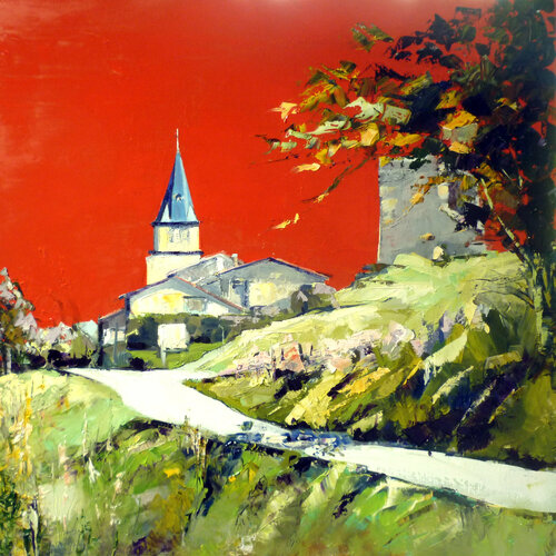 SAINT MARTIN XX (Rochefort) von Jean-Paul Schmitt, Malerei kaufen auf Singulart