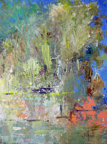 HALF ABSTRACT 1 van Jean-Paul Schmitt, Schilderij te koop op Singulart