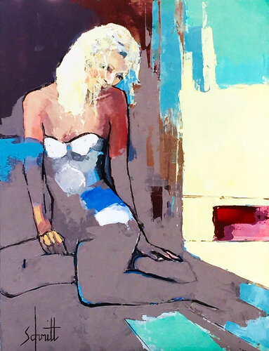 RÊVE PÉNÉTRANT di Jean-Paul Schmitt, Pittura in vendita su Singulart