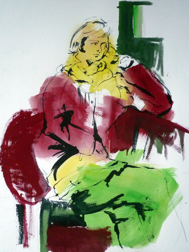 SONGEUSE de Jean-Paul Schmitt, Pintura a la venta en Singulart