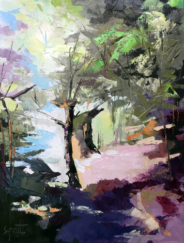 HALF ABSTRACT 16 (Ch) von Jean-Paul Schmitt, Malerei kaufen auf Singulart