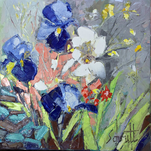 HALF ABSTRACT 25 (Ir) van Jean-Paul Schmitt, Schilderij te koop op Singulart