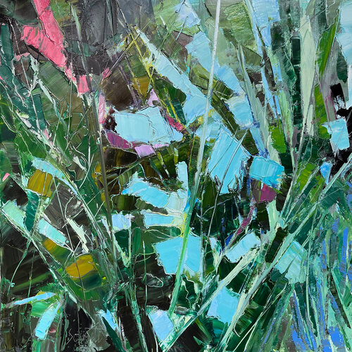 ABSTRACTION 2 (HA10) van Jean-Paul Schmitt, Schilderij te koop op Singulart