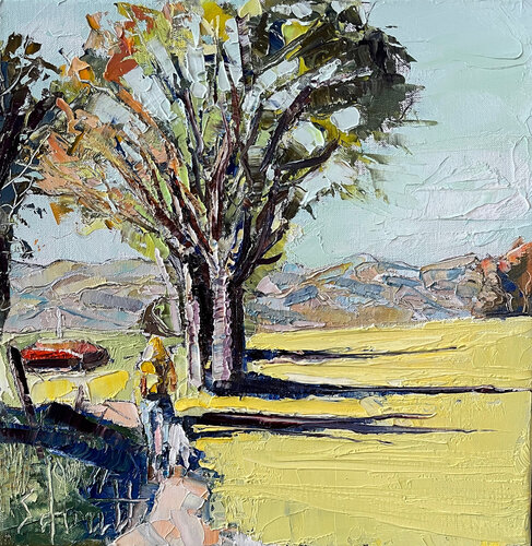 SAINT MARTIN XLV (Vers Les Carelles) by Jean-Paul Schmitt, 油畫 for Sale on Singulart