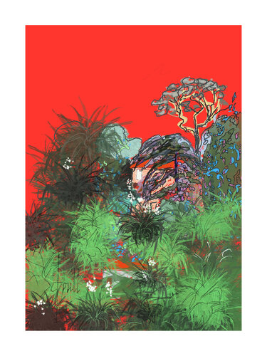SAINT JULIEN DEPUIS VERCORS von Jean-Paul Schmitt, Digital kaufen auf Singulart