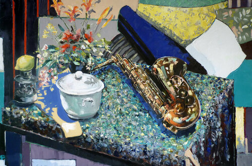 SAXOPHONE ET FLEURS Jean-Paul Schmitt