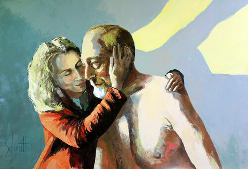 INTIMITÉ I di Jean-Paul Schmitt, Pittura in vendita su Singulart