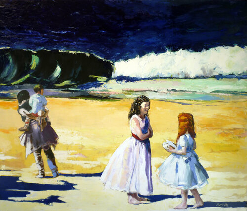 MÈRE OCÉANE de Jean-Paul Schmitt, Pintura a la venta en Singulart