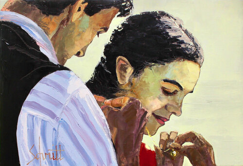 INTIMITÉ V by Jean-Paul Schmitt, Painting for Sale on Singulart