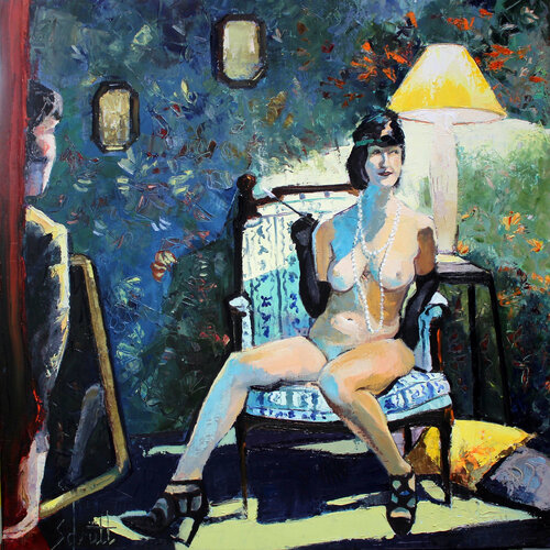 BELLE ÉPOQUE van Jean-Paul Schmitt, Schilderij te koop op Singulart