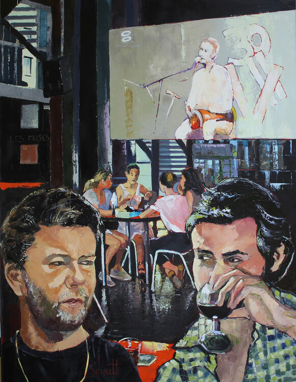 CAFÉ XXXVII (Jazz au péristyle de l'opéra de Lyon) Jean-Paul Schmitt