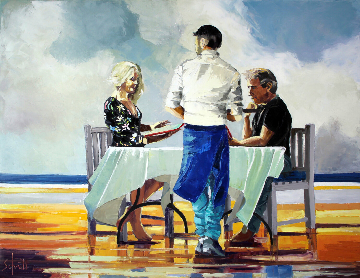 CAFÉ XLI (Commande sur la plage) Jean-Paul Schmitt