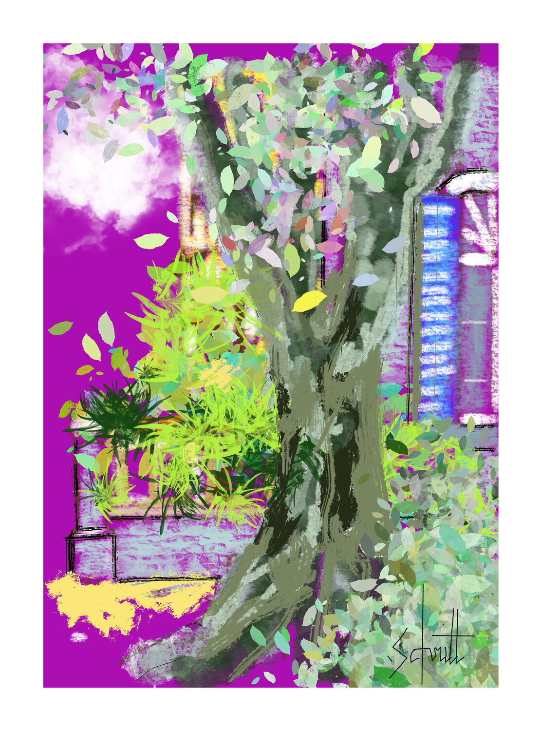 ARBRE DU MANOIR Jean-Paul Schmitt