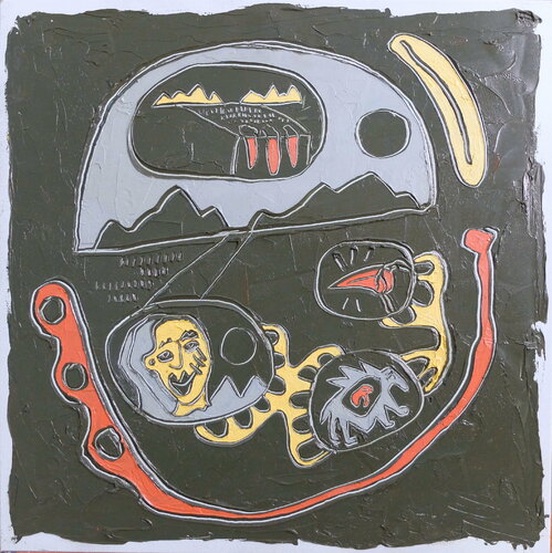 Awake, Fighting von Hannah Perry Saucier, Malerei kaufen auf Singulart