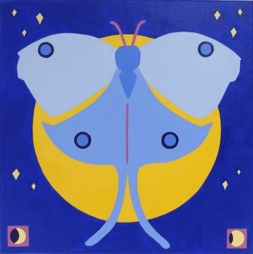 Lunar Moth Hannah Perry Saucier