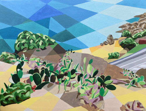 Sant Pol de Mar by Hannah Perry Saucier, Painting for Sale on Singulart