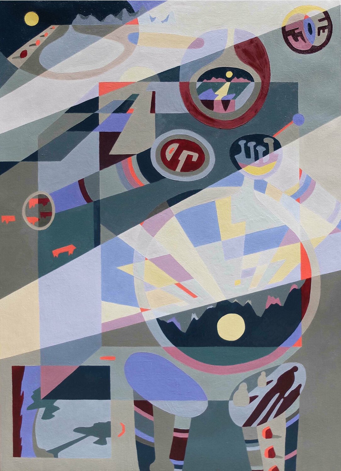 Soteriophobia by Hannah Perry Saucier (2018) Painting Oil on Canvas