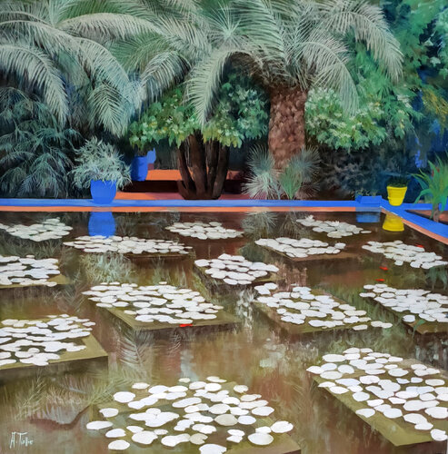 Comme un miroir II by Agnès Tiollier, Work on Paper for Sale on Singulart