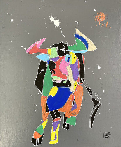 Toro Toro van EVIAL, Schilderij te koop op Singulart