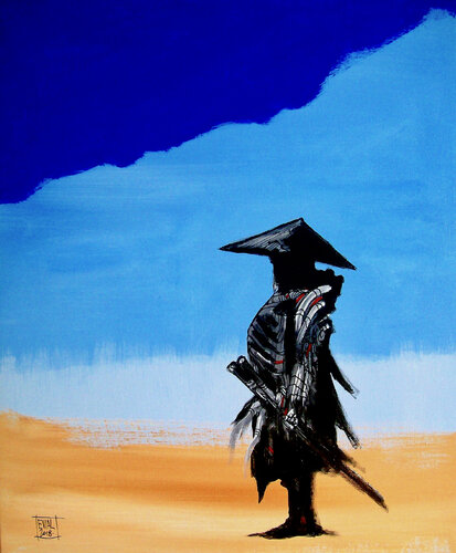 Samouraï #04 van EVIAL, Schilderij te koop op Singulart