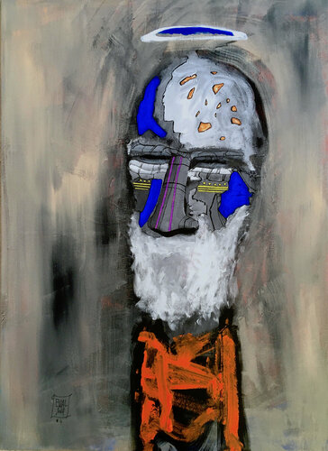 The Soul of a Man #04 van EVIAL, Schilderij te koop op Singulart