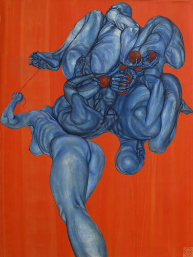 For A Hundred Miles van Sol KJOK, Schilderij te koop op Singulart