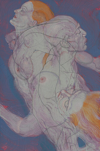 Breaking the Waves van Sol KJOK, Schilderij te koop op Singulart