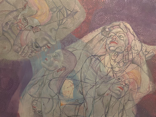 Sound Shapes 7 (You and Me Both) by Sol KJOK, Painting for Sale on Singulart