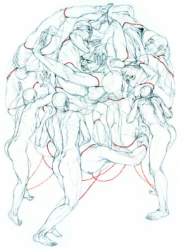 Strings Attached van Sol KJOK, Tekening te koop op Singulart