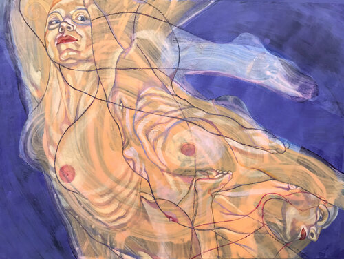 Honeycombed with Light van Sol KJOK, Schilderij te koop op Singulart