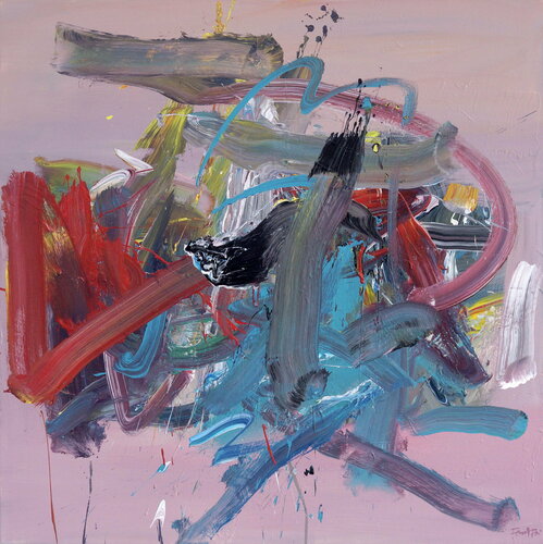Burn with ambition van Fong Fai, Schilderij te koop op Singulart