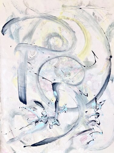 Opening The Way von Delphine Bernard, Malerei kaufen auf Singulart