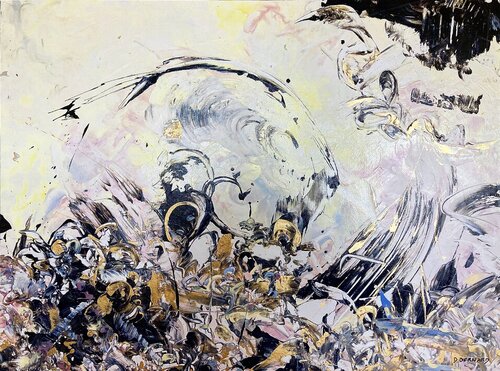 GIANT STEP di Delphine Bernard, Pittura in vendita su Singulart