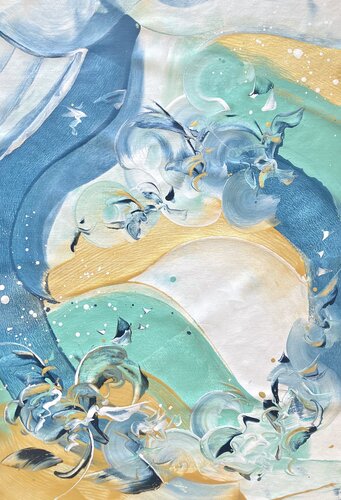 DUNE HARMONY di Delphine Bernard, Pittura in vendita su Singulart