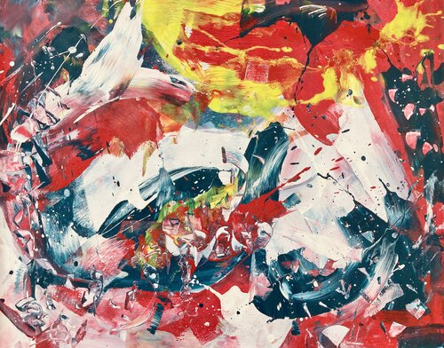 GENESIS - MARS -2 von Delphine Bernard, Malerei kaufen auf Singulart
