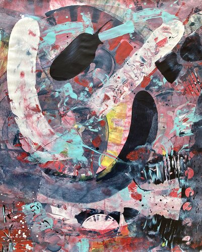 ORBITAL von Delphine Bernard, Malerei kaufen auf Singulart
