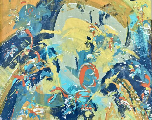 GENESIS IO -3- de Delphine Bernard, Pintura a la venta en Singulart